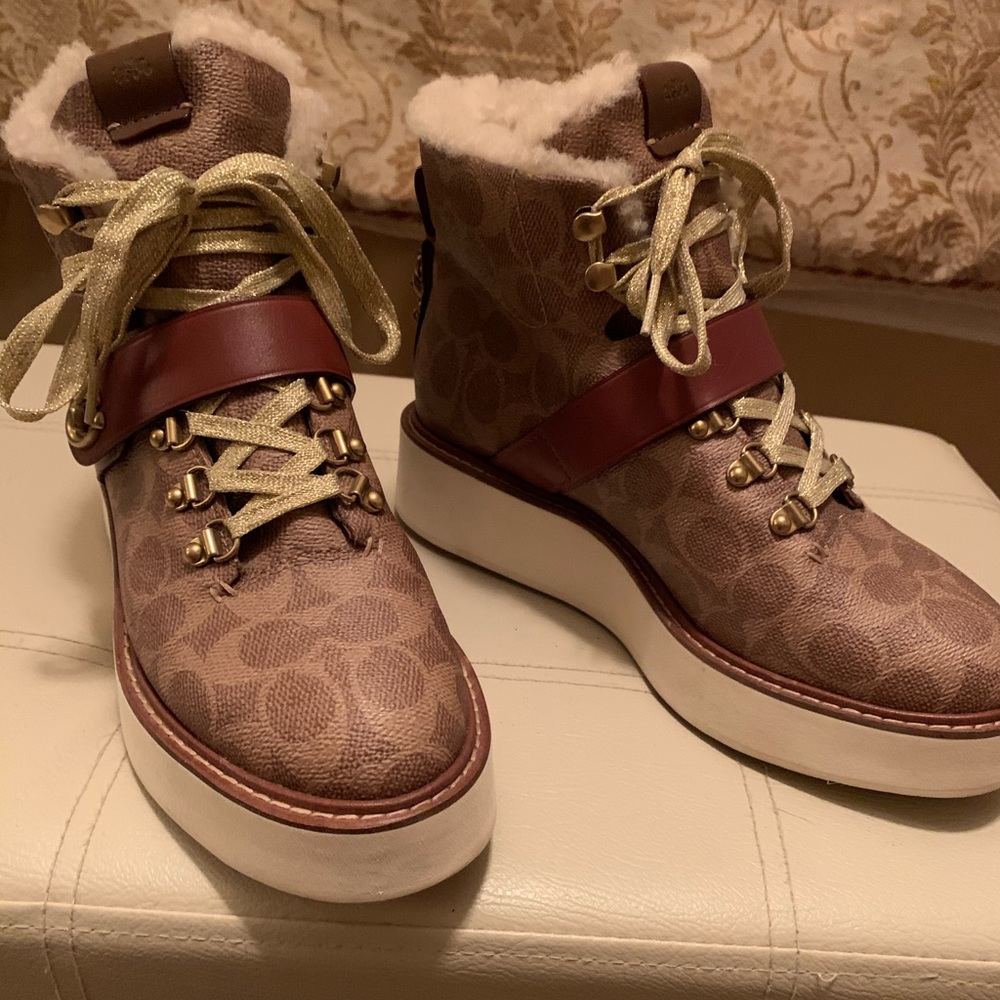 Brand new Coach boots